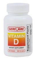 MCK60872712 - Mckesson Brand Vitamin D Supplement McKesson Brand 400 IU Strength Tablet