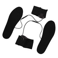 Portable Heated Insoles,USB Heated Insoles Winter Foot Warmers for Men and Women Winter Hunting Boots Pad with Leg Strap Shoes Sneaker(Size:30-44)