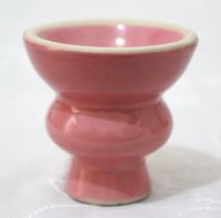 Hookah Bowl - PINK Ceramic Shisha Bowl for Hooka Huka Narghile Smoking Pipe Sets