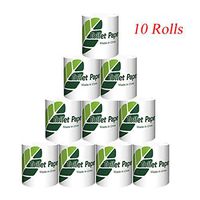 Toilet Paper, Factory Offer Directly - Home Kitchen Toilet Tissue, Super Soft Sanitary 3-Ply 160 Sheets Standard Rolls,Toilet Paper, Silky & Smooth Soft Family Toilet Paper for daily Use（10 Rolls）
