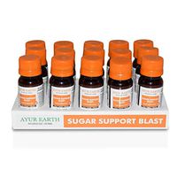 Blood Sugar Support Supreme Superfood Blend Ayurveda Shots -Better Bitters-Fat Blocking -Glucose Control -Improved Circulation & Stabilizer-Total Blood Sugar Optimizer-Weight Loss (15 Pack)