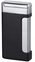 Visol KompaNo Black Matte Single Wind-Resistant Torch Flame Lighter