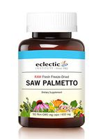 Eclectic Saw Palmetto Freeze Dried Vegetables with Glass, Pink, 50 Count