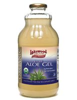 Lakewood Organic Pure Aloe Vera Gel, 32 Ounce (Pack of 6) by Lakewood