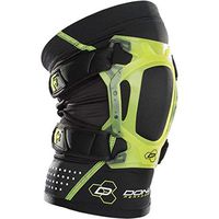 DonJoy Performance WEBTECH Short Knee Support Brace with Compression Undersleeve: Black, Medium