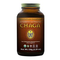 HealthForce Integrity Extracts Chaga - 150g Vegan Powder- Organic Mushroom Powder - Antioxidant Benefits for Skin, Hair, and Nail Health - Boosts Immune System - Gluten-Free - 75 Servings