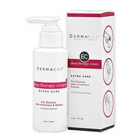 Deep Therapy Cream EC for Fast Eczema and Psoriasis Support - Unscented - Colloidal Oatmeal, Jojoba Oil, Licorice, Beeswax and More
