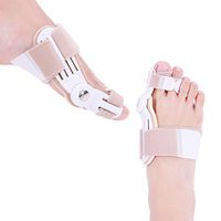 Bunion Corrector Double Toe Splint for Relieve Hallux Valgus Foot Pain and Soothe Sore Bunions (Skin Color)
