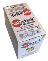 SaltStick Fastchews, Electrolyte Replacement Tablets for Rehydration, Exercise Recovery, Youth & Adult Athletes, Hiking, Hangovers, & Sports Recovery, 12 Packets of 10 Tablets, Orange Flavor