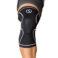 CompressionGear Knee Brace Sleeve - Reduce Strain & Swelling - Best Neoprene Sleeves for Men & Women - Padding Support for Powerlifting, Weightlifting, Crossfit, Running, Squats, & Sports - Pain Relief