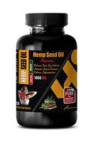 Stress Relief Pills for Women - Hemp Seed Oil 1000 MG Organic - Dietary Supplement - Hemp Seed Oil Dietary Supplement - 1 Bottle (120 Liquid Capsules)