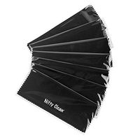 Pack of 7 - Nifty Clean Reusable Microfiber Cloth, Black
