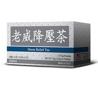 Stress Relief Tea Mulberry Mistletoe Herbal Supplement Helps for Blood Pressure 2.8g 15 Bags Made In USA by Lao Wei
