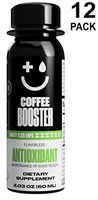 Maintenance of Good Health! Coffee Booster ANTIOXIDANT Liquid Supplement. 20x The antioxidants of Green Tea, 2 oz (12 Pack)