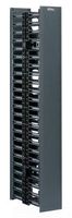Panduit WMPV22E Vertical Cable Management, Black