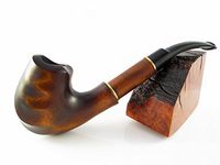 Tobacco Pipe Salvador "Dali" Smoking Pipe Carved Pear Root - The Best Price Offer (1)