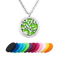 Moonlight Collection Celtic Knot Jewelry Essential Oil Locket Tree of Life Pendant Necklace