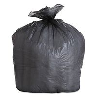 Boardwalk 434722BLK High-Density Can Liners, 43 x 47, 60-Gal, 19 Micron Equivalent, Black (6 Rolls of 25)