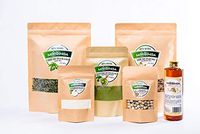 Super Healthy Moringa Oleifera Kit (6 Products) Leaves Powder, Baby Roots Powder, Leafs Tea, Flowers Tea, Roasted Seeds, Mono-Floral Honey