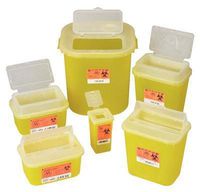 19001-045 - Large - Sharps Container Systems, Yellow - Case of 24