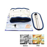 Lumbar Support Decompression Belt- Inflatable Back Brace- Spinal Air Traction Device Back Pain Relief for Degenerative Disc/Spinal Stenosis/Sciatica- One Size Fits Waist Less Than 51 Inches (White)