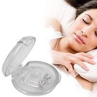 Anti Snore Magnetic Nose Clip- Stop Snoring Device for Stop Snoring Quiet Sleep Nose Spreader with Magnetic Snore Protection Incl. Transportbo