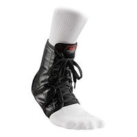 McDavid Level 3 Ankle Brace/Lace-Up with Inserts, X-Small, White