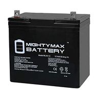 Mighty Max Battery 12V 55Ah PACE Saver BOSS 4.5 Explorer Scout RF4 SLA AGM Wheelchair Battery Brand Product