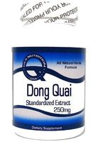 Dong Quai Standardized Extract 250mg 100 Capsules ^GLS