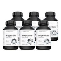 Smarter Magnesium - Salt-Water Sourced Natural Magnesium Supplement - Supporting Energy, Bone Health, Nerve & Muscle Function - from Seawater Aquamin, Avocado Oil, AstraGin (180 Servings)