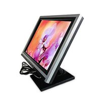 15" LED Touch Screen VGA Monitor Bar W/POS Stand for Kiosk Restaurant Cafe Bar Retail