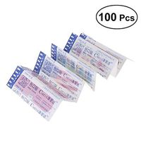 Artibetter 100PCS Antibacterial Waterproof Adhesive Bandages Cartoon Wound Care Bandages