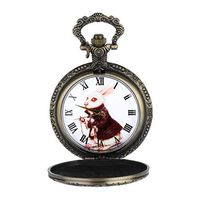 Mens Watches,Fxbar Retro Roman Numerals Pocket Watch Child Baby Gift Necklace Watches Commemorative Clock(A)