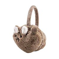 Winter Cute Little Deer Ear Warmers for Children-Khaki