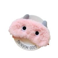 Lifestar Cartoon Cute Christmas Elk and Monster Plush Eyeshade Mask Sleeping Blindfold (Monster)