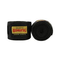 XIAONINGMENG Hand Strap, Adult Children Cotton Muay Thai Boxing Bandages, Sports Protective Gear, Professional Training Straps, The Best Choice for Boxing Enthusiasts (Color : Black)