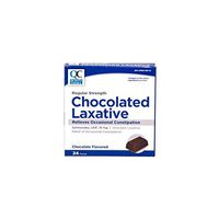 Quality Choice Regular Strength Chocolate Laxative 24 Count Each (3)