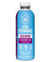 Vital Performance Recover Drink 12 Pack - 24oz - BlackBerry Lime - 8g EAA, 5g BCAA, 20g Collagen per Bottle