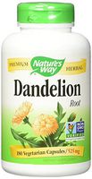 Natures Way, Dandelion, 180 Veggie Capsules