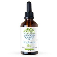 Dogbane B120 Alcohol-Free Herbal Extract Tincture, Super-Concentrated Wildcrafted Luo Bu Ma (Apocynum venetum) Dried Leaf (4 fl oz)