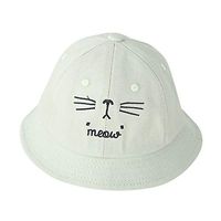 Lataw Fisherman Hats for Children Unisex Fashion Pure Color Big Edge Sunscreen Sun Protection Kids Outdoor Travel Casual Pot Bucket Cap