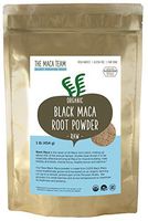 The Maca Team Raw Black Maca Powder, Raw and Vegan Maca Powder Fresh from Peru,1 Pound, 50 Servings