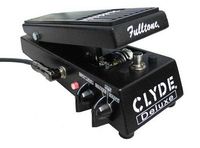 Fulltone Clyde Deluxe Wah Guitar Effects Pedal Black