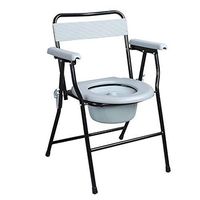 WDDMFR Toilet Chair Bedside Old Man's Chair Bedroom Folding Commode Commode Chair Adjustable Suitable for Living Room, Bedroom, washroom, Hospital