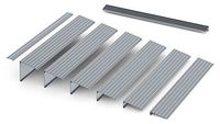 Aluminum Threshhold Ramp Size: 3" H