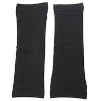 1 Pair Calorie Off Thigh Black Massage Trim Slim Slimming Leg Shaper Burn Fat