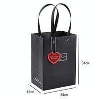 5Pcs Paper Gift Bag with Handles Tote Paper Bags Reusable Durable Shopping Bags Retail Bags Large Bridal Gift Bags Party Favors Bags for Christmas Valentize's Day Wedding HHoliday Birthday
