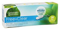 Seventh Generation Super Tampons, 20 tampons (Pack of 4)