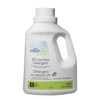 Swish Clean & Green 2X Laundry Detergent, Concentrated, HE Liquid Detergent, Free of Phosphates and EDTA, Low in VOCs, Contains No Harsh Chemicals or Dyes, 50 fluid-oz - Ecologo Certified