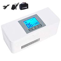 YZJJ Insulin refrigerated Box, Smart Insulin Cooler Box Refrigerated, Mini Cold Boxes, Drug Reefer Car Small Refrigerator